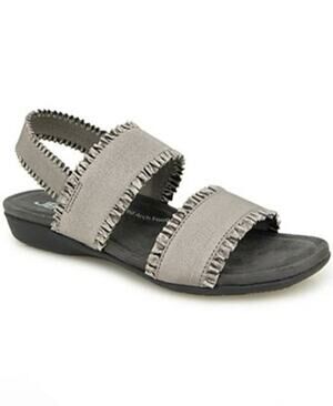 JBU by Jambu Azores Comfort Sport Sandals Gunmetal 10M NIB